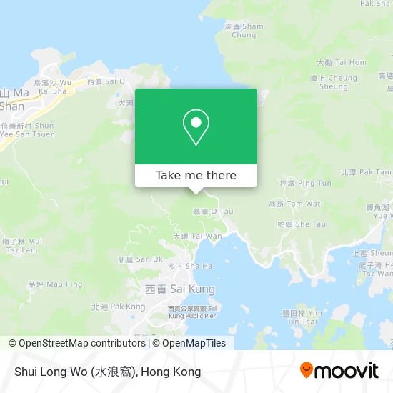 Shui Long Wo (水浪窩)地圖