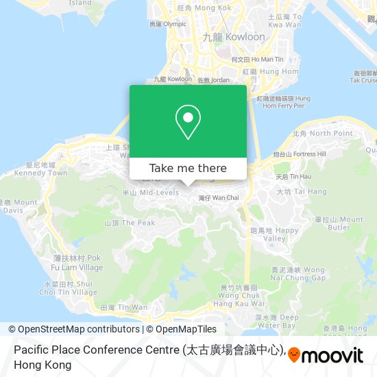 Pacific Place Conference Centre (太古廣場會議中心) map