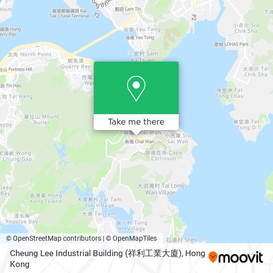 Cheung Lee Industrial Building (祥利工業大廈) map