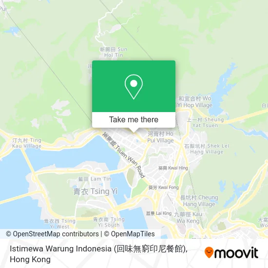 Istimewa Warung Indonesia (回味無窮印尼餐館) map