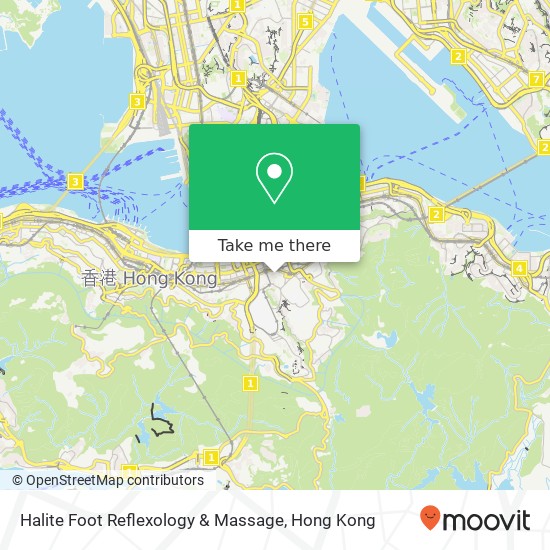 Halite Foot Reflexology & Massage地圖