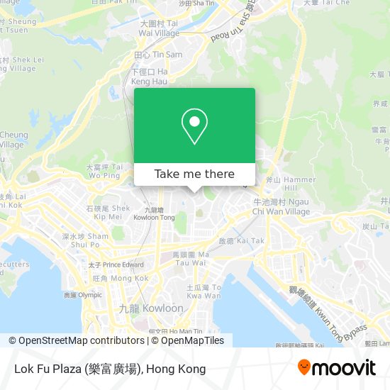 Lok Fu Plaza (樂富廣場)地圖