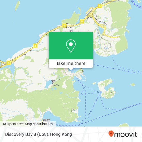 Discovery Bay 8 (Db8) map