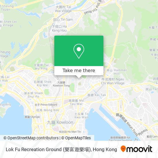 Lok Fu Recreation Ground (樂富遊樂場) map