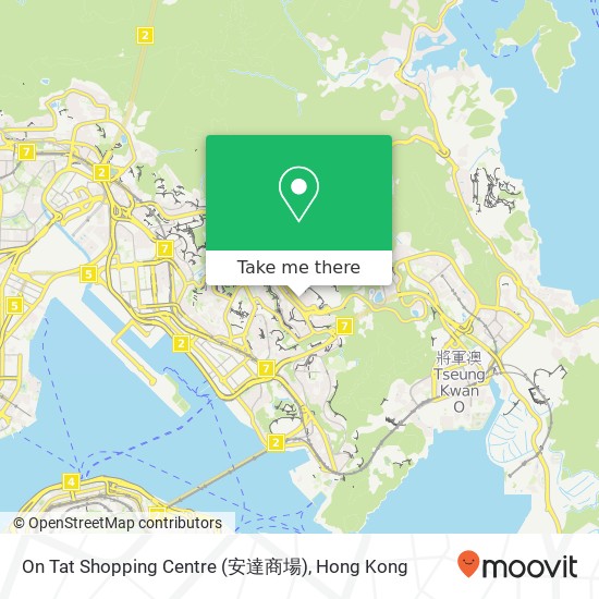 On Tat Shopping Centre (安達商場) map