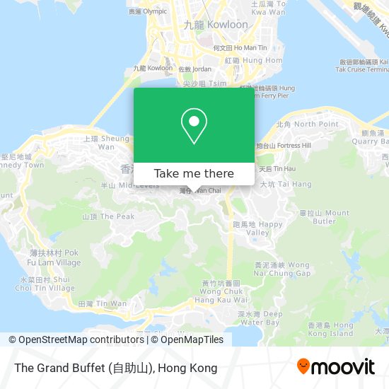 The Grand Buffet (自助山)地圖