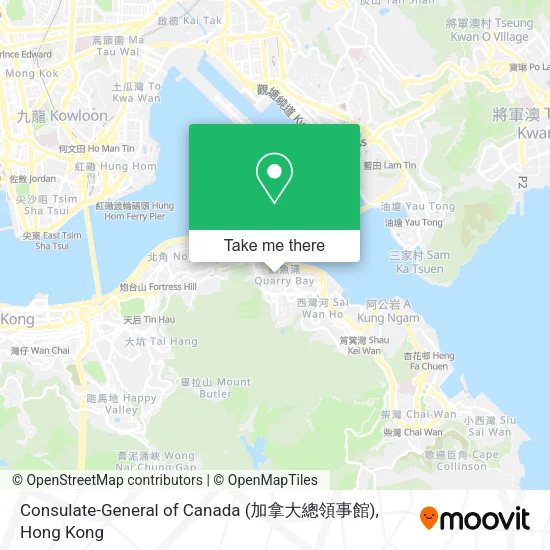 Consulate-General of Canada (加拿大總領事館) map