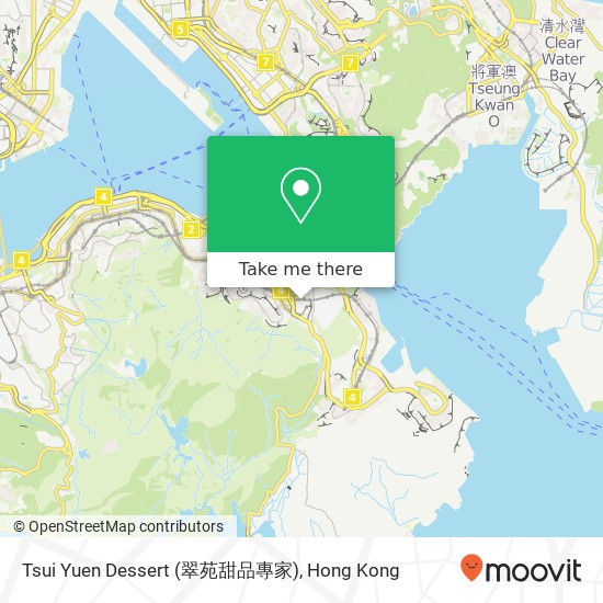 Tsui Yuen Dessert (翠苑甜品專家) map