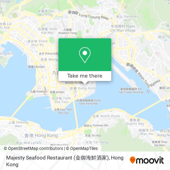 Majesty Seafood Restaurant (金御海鮮酒家) map