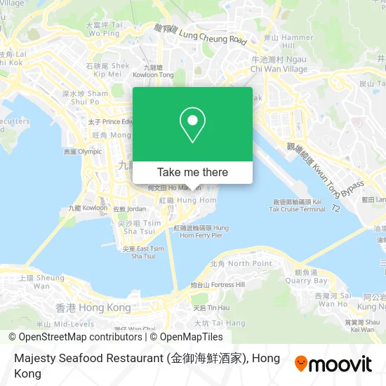 Majesty Seafood Restaurant (金御海鮮酒家) map