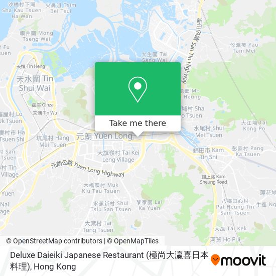 Deluxe Daieiki Japanese Restaurant (極尚大瀛喜日本料理) map