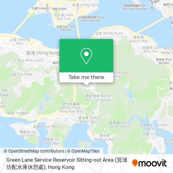 Green Lane Service Reservoir Sitting-out Area (箕璉坊配水庫休憩處) map