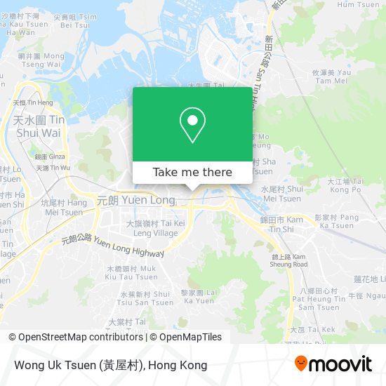 Wong Uk Tsuen (黃屋村) map