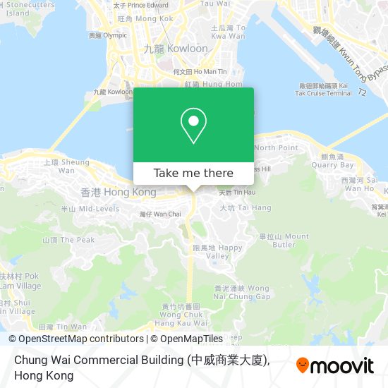 Chung Wai Commercial Building (中威商業大廈) map