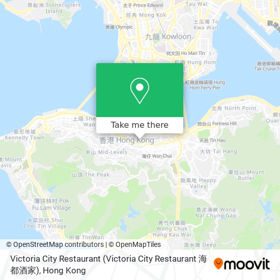 Victoria City Restaurant map