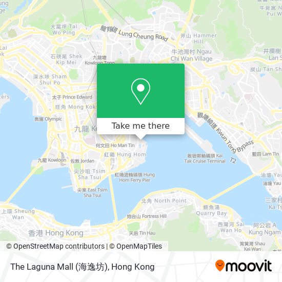 The Laguna Mall (海逸坊) map