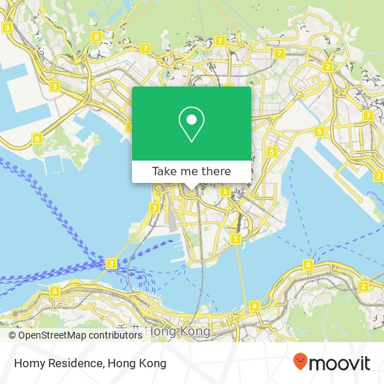 Homy Residence map