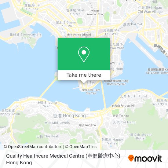 Quality Healthcare Medical Centre (卓健醫療中心)地圖