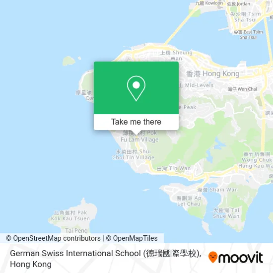 German Swiss International School (德瑞國際學校) map