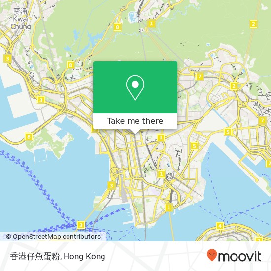 香港仔魚蛋粉地圖