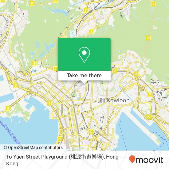 To Yuen Street Playground (桃源街遊樂場) map
