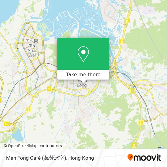 Man Fong Café (萬芳冰室) map