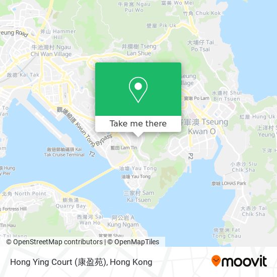 Hong Ying Court (康盈苑)地圖