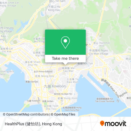 HealthPlus (健怡坊) map