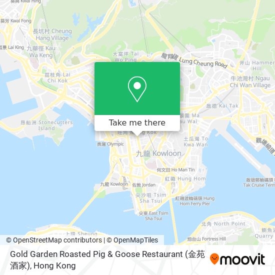 Gold Garden Roasted Pig & Goose Restaurant (金苑酒家) map