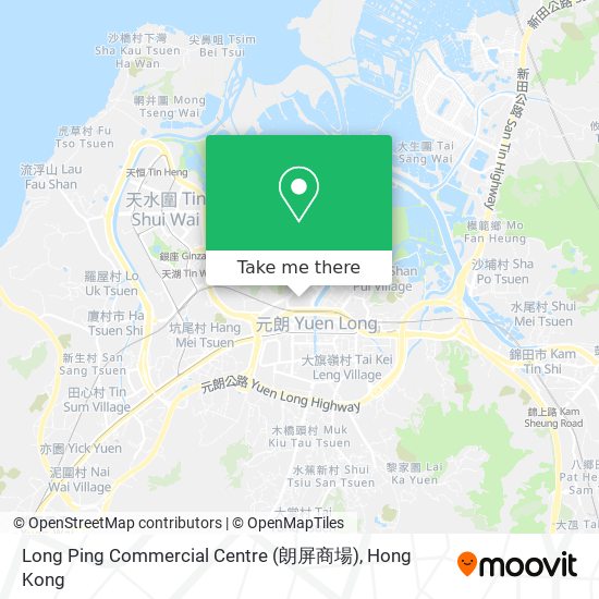 Long Ping Commercial Centre (朗屏商場) map