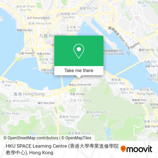 HKU SPACE Learning Centre (香港大學專業進修學院教學中心) map