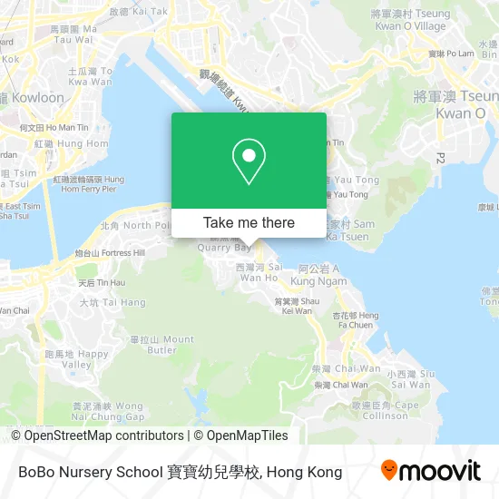 BoBo Nursery School 寶寶幼兒學校 map