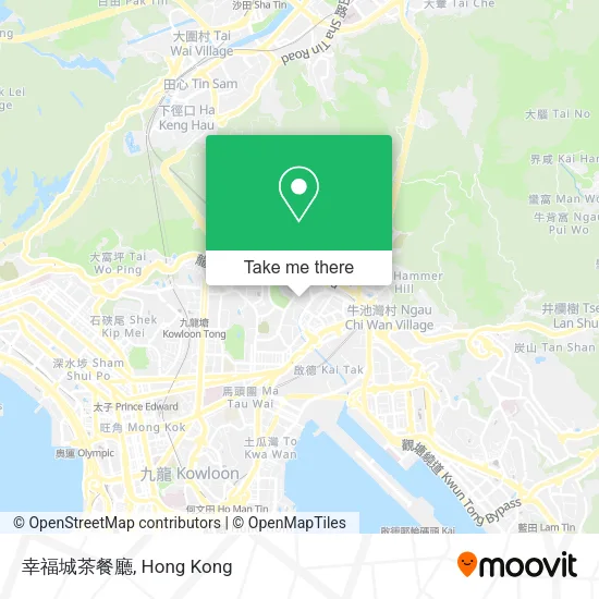 幸福城茶餐廳 map