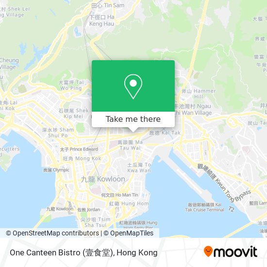 One Canteen Bistro (壹食堂) map