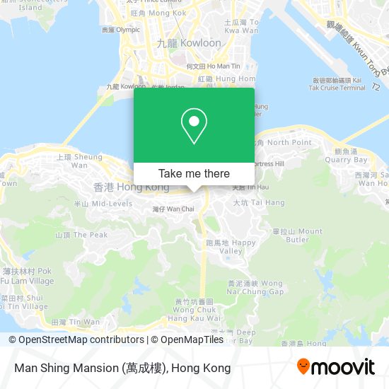 Man Shing Mansion (萬成樓)地圖