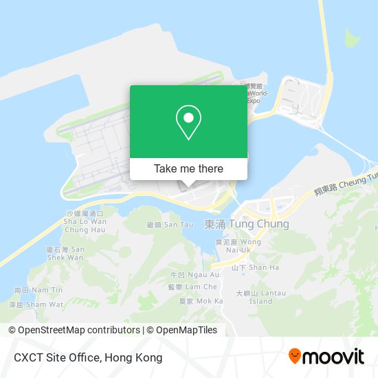 CXCT Site Office map