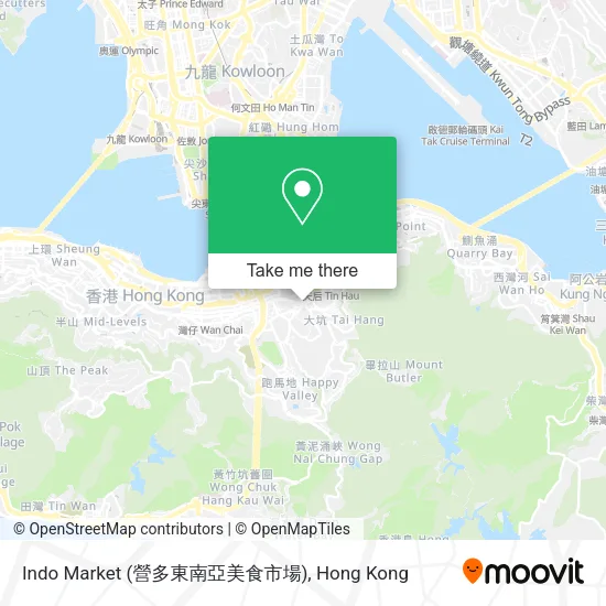 Indo Market (營多東南亞美食市場)地圖