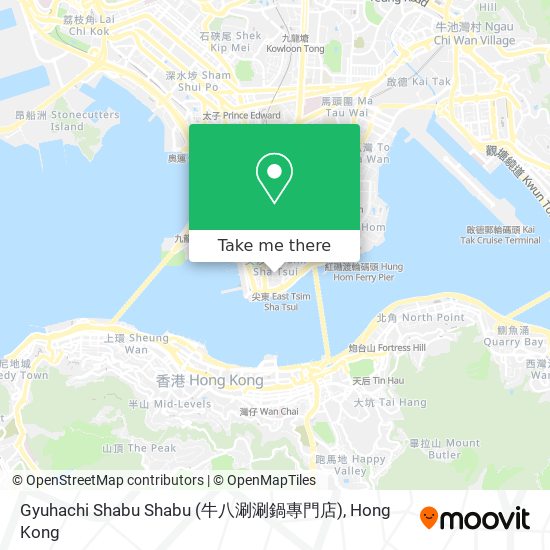 Gyuhachi Shabu Shabu (牛八涮涮鍋專門店) map