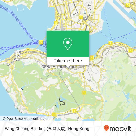 Wing Cheong Building (永昌大廈) map
