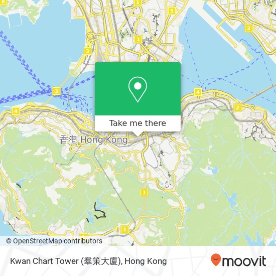 Kwan Chart Tower (羣策大廈) map