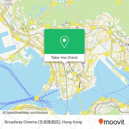 Broadway Cinema (百老匯戲院) map