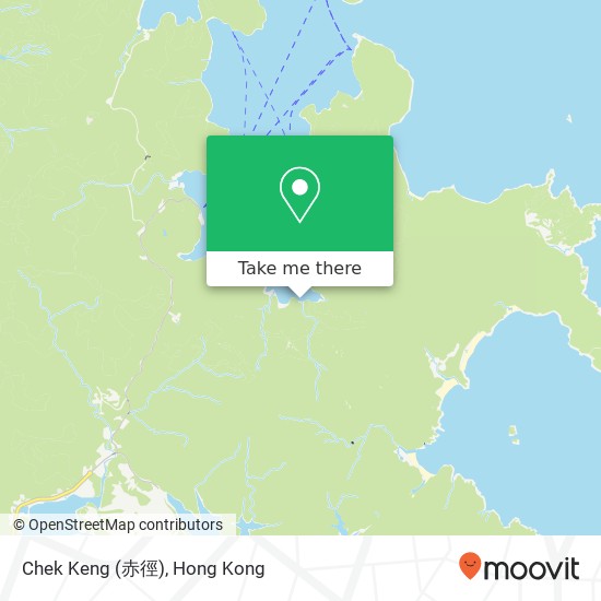 Chek Keng (赤徑) map