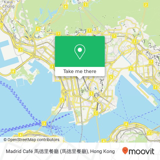 Madrid Café 馬德里餐廳地圖