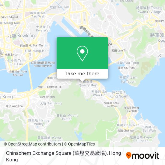 Chinachem Exchange Square (華懋交易廣場) map