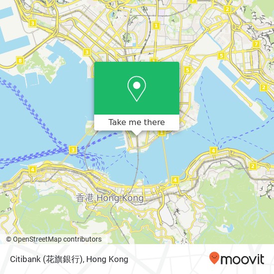 Citibank (花旗銀行) map