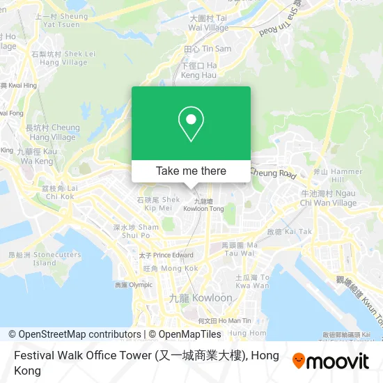 Festival Walk Office Tower (又一城商業大樓) map