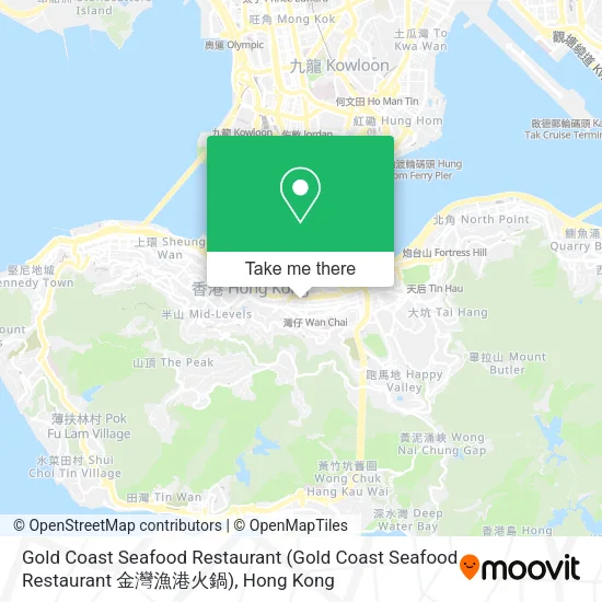 Gold Coast Seafood Restaurant map