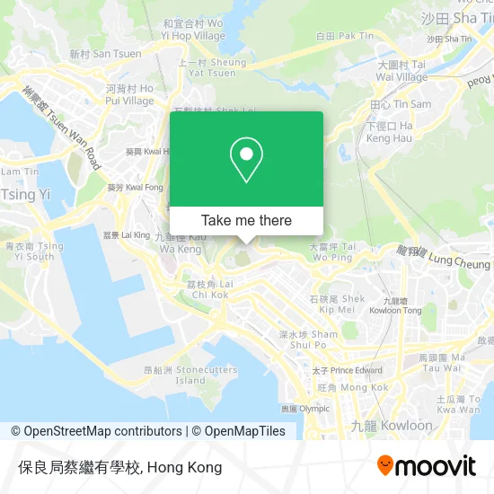 保良局蔡繼有學校地圖