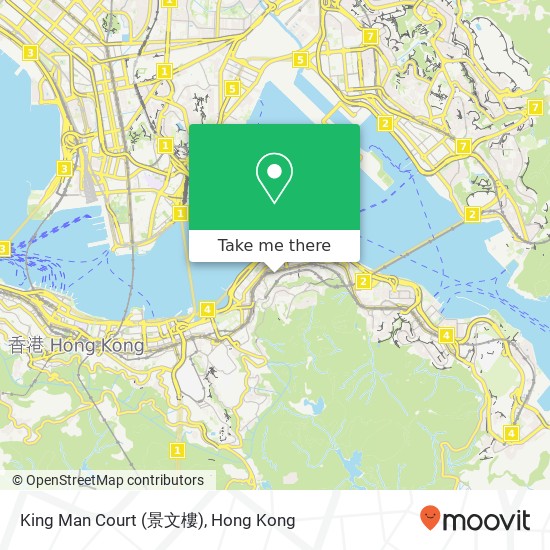 King Man Court (景文樓)地圖