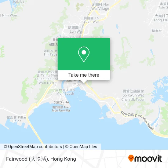 Fairwood (大快活)地圖